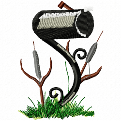 Mailbox Embroidery Design 11